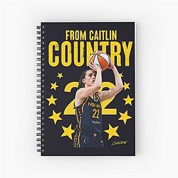 Caitlin Clark Spiral Notebook