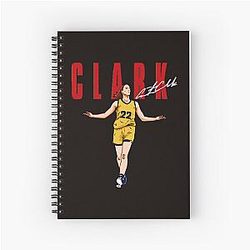 Caitlin Clark 22 Basketball Notebook