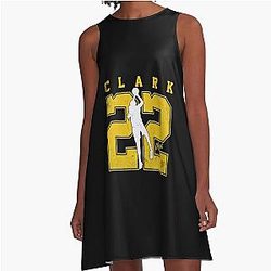 Caitlin Clark 22 Indiana Women's Basketball A-Line Dress