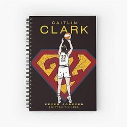 Caitlin Clark Indiana Fever Notebook
