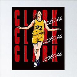 Caitlin Clark Basketball Poster