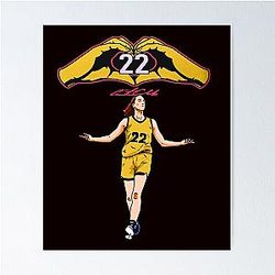 Caitlin Clark vs Indiana Basketball Poster