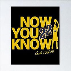 Caitlin Clark 22 youth jersey, Now you know Poster