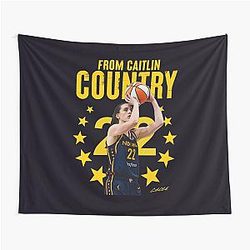 Caitlin Clark Country Tapestry