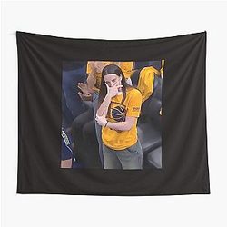 Caitlin Clark 22-Basketball Tapestry