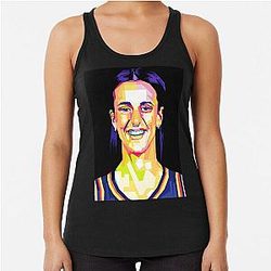 Caitlin Clark Pop Art Racer back Tank Top