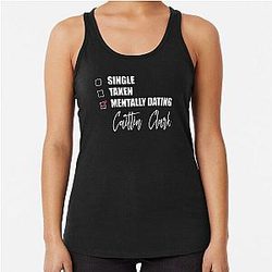 Mentally Dating Caitlin Clark Tank Top