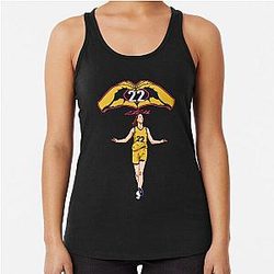 Caitlin Clark Heart Indiana Basketball Racerback Tank Top