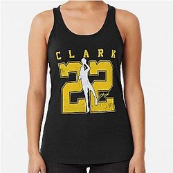 Caitlin Clark Indiana Jersey Shoot Like a Girl Women's Basketball Racerback Tank Top