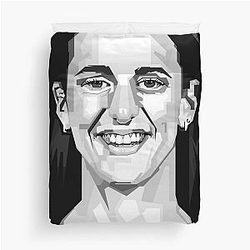 Caitlin Clark Duvet Cover