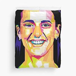Caitlin Clark Duvet Cover