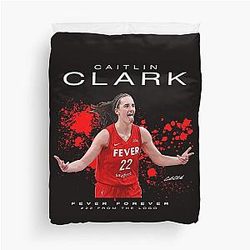 Caitlin Clark Duvet Cover