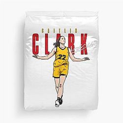 Caitlin Clark 22 Duvet Cover