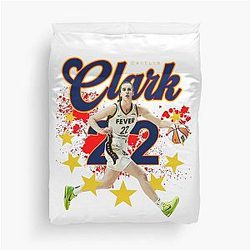 Caitlin Clark 22 Duvet Cover