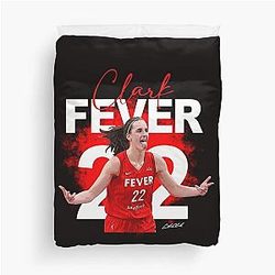 Caitlin Clark 22 Duvet Cover