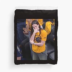 Caitlin Clark 22 basketball Duvet Cover