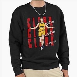 Caitlin Clark Basketball Pullover Sweatshirt