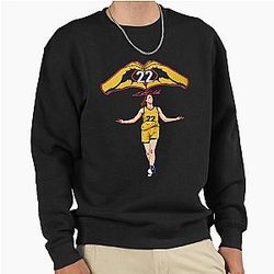 Caitlin Clark Heart 22 Indiana Basketball Pullover Sweatshirt