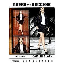 Caitlin Clark 2025 Panini Caitlin Clark Chronicled #64 Dress For Success NM-MT Basketball