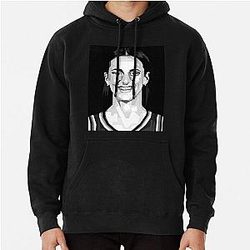 Caitlin Clark Grayscale Pullover Hoodie