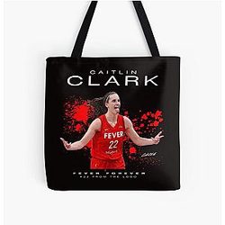 Caitlin Clark All Print Over Tote Bag