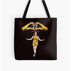 Caitlin Clark Heart 22 - Indiana Basketball Tote Bag