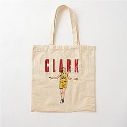 Caitlin Clark 22 basketball Cotton Tote Bag