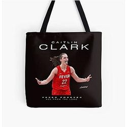 Caitlin Clark 22 Indiana All Over Print Tote Bag