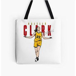 Caitlin Clark 22 All Over Print Tote Bag