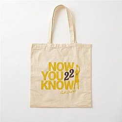 Caitlin Clark Youth Jersey Now You Know Cotton Tote Bag