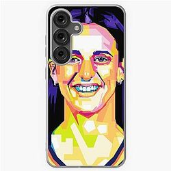 Caitlin Clark Pop Art Samsung Galaxy Phone Case