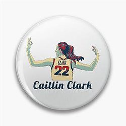 Retro Caitlin Clark Pin