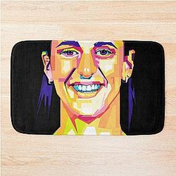 Caitlin Clark Art Bath Mat
