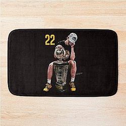 Caitlin Clark MVP Trophy Bathroom Mat