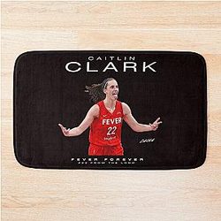 Caitlin Clark is from Indiana-Based area and will represent Bath Mats in the 2022 logo.