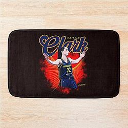 Caitlin Clark 22 Bath Mat