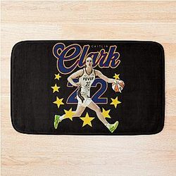 Caitlin Clark 22 Bath Mat