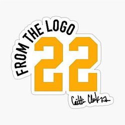Caitlin Clark Iowa Hawkeyes Sticker