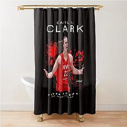 Caitlin Clark Shower Curtain