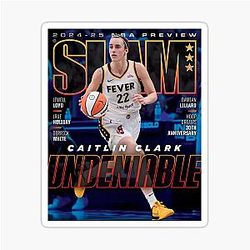 Caitlin Clark ROTY MVP Sticker