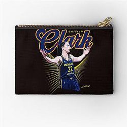 Caitlin Clark 22 Zipper Pouch
