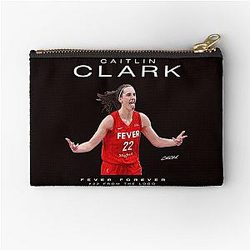 Caitlin Clark Indiana from the logo Pouch