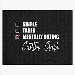 Mentally Dating Caitlin Clark Jigsaw Puzzle
