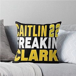 Caitlin Clark Throw Pillow