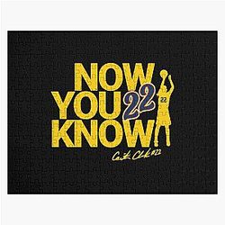 Caitlin Clark 22 Youth Jersey Now You Know Jigsaw Puzzle