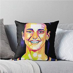 Caitlin Clark Throw Pillow