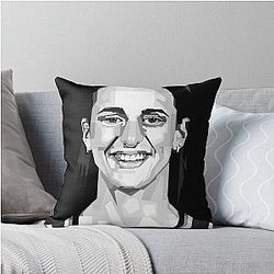 Caitlin Clark Grascals Throw Pillow