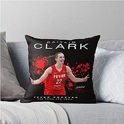 Caitlin Clark Throw Pillow