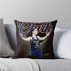 Caitlin Clark Throw Pillow