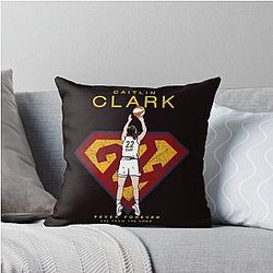 Caitlin Clark Indiana Fever Throw Pillow